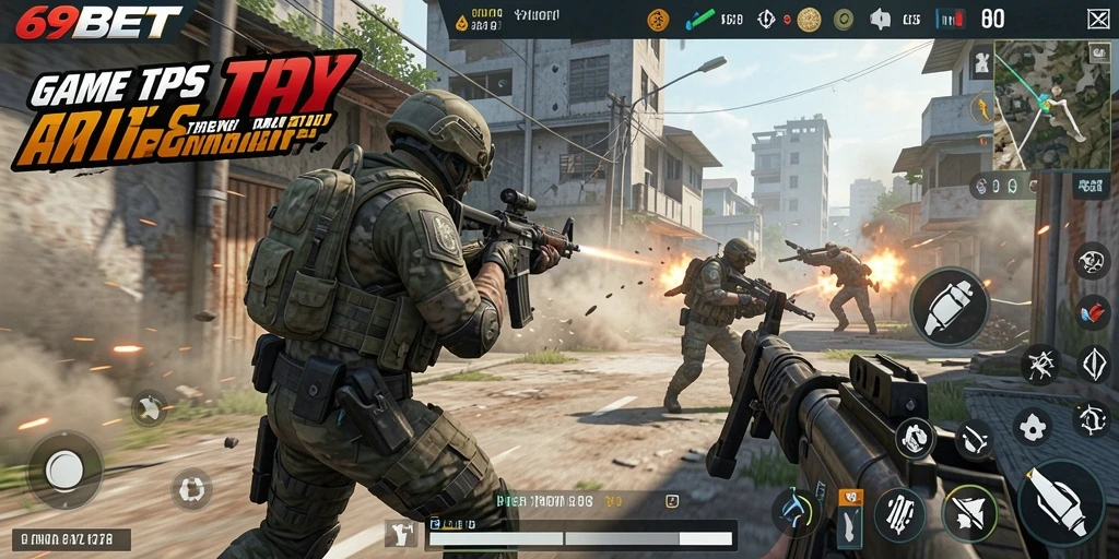 Screenshot gameplay 69BET dengan aksi menegangkan di pertempuran.