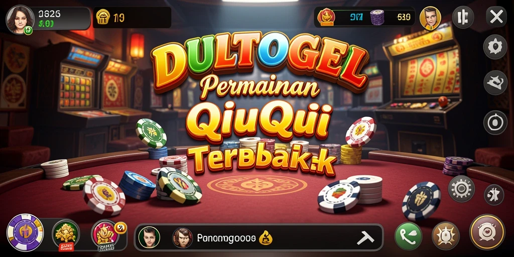 Screenshot DULTOGEL menampilkan gameplay QiuQiu yang seru dan menarik.