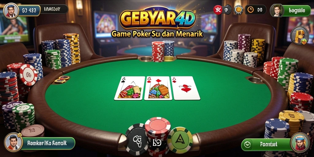 Tampilan gameplay seru dalam GEBYAR4D yang menarik.