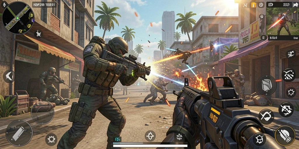 Tampilan gameplay seru dan mendebarkan dari HARAPJP.
