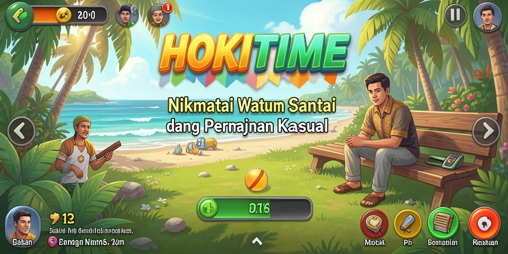 Screenshot gameplay HOKITIME yang menyenangkan dan penuh tantangan.