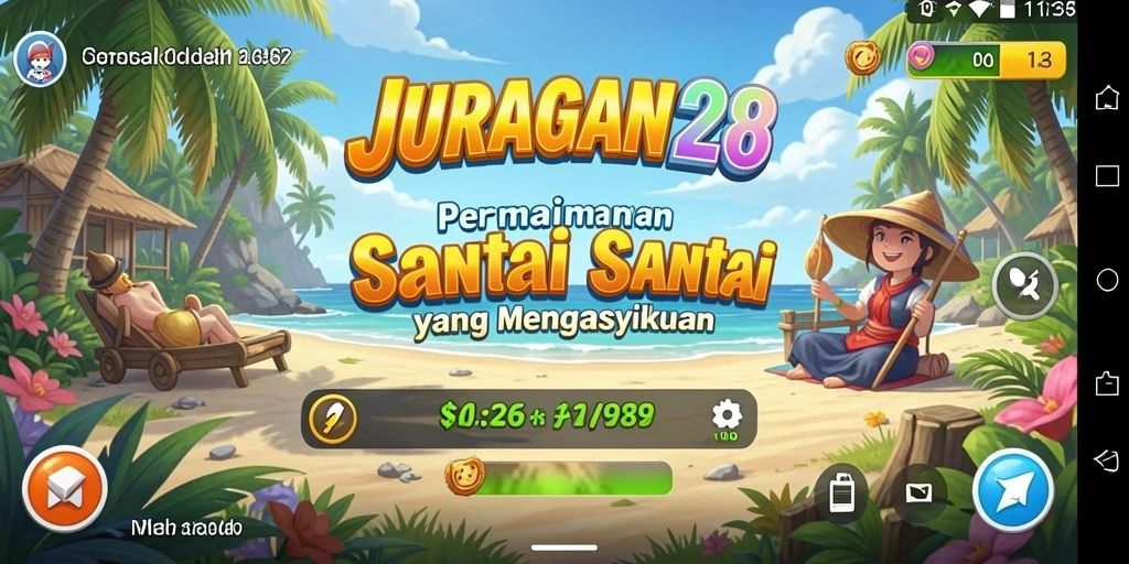 Tampilan seru dan gameplay menarik di JURAGAN28.