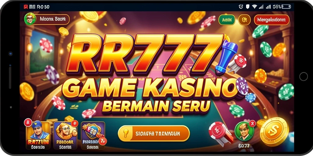 Tampilan menarik dari gameplay Kasino di RR777.